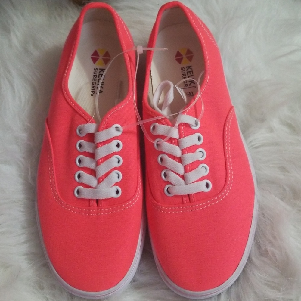 💋Neon orange keuka shoes💋
